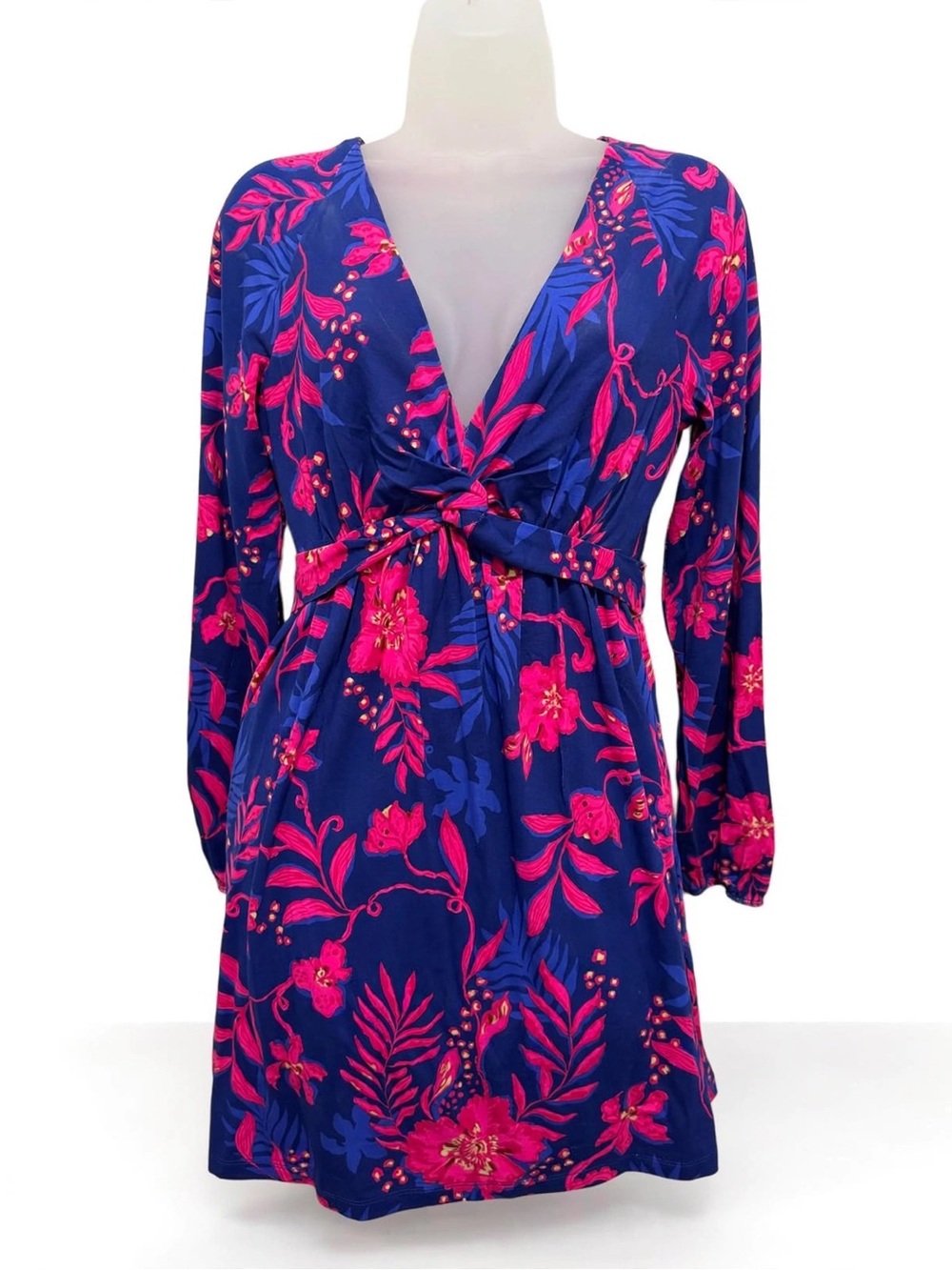 Lilly Pulitzer Taj Romper Size Small NWT Navy Pink Style 16721
